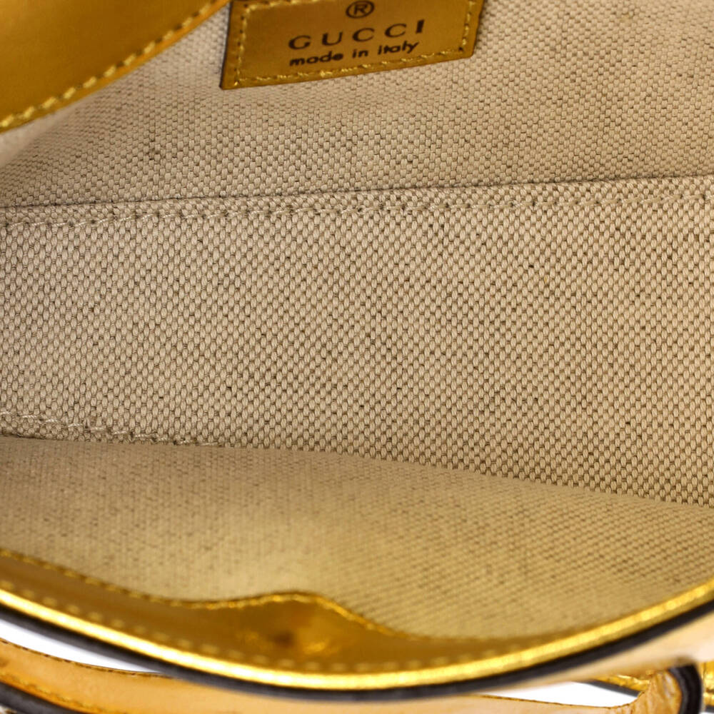 Gucci Horsebit Asymmetric Shoulder Bag #219744G19B - Picture 5 of 6